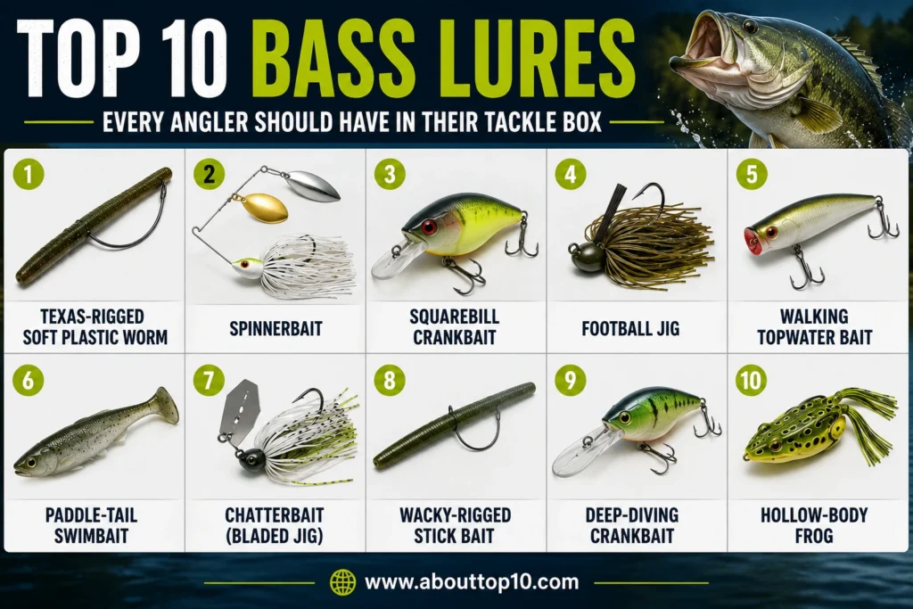 Top 10 Bass Lures